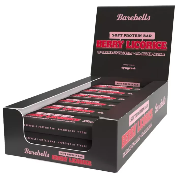 barebells soft bar berry licorice 12 st 6613b72ddce16
