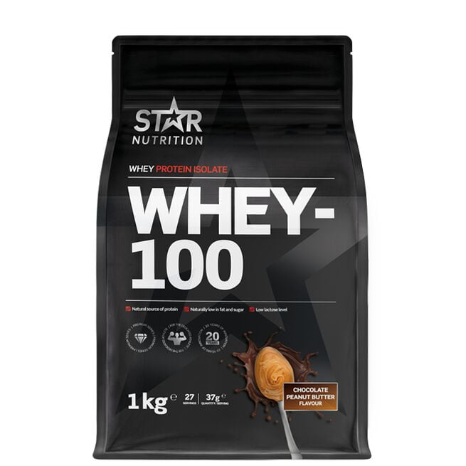 5794 Star nurition WHEY 100 1kg Chocolate Peanutbutter